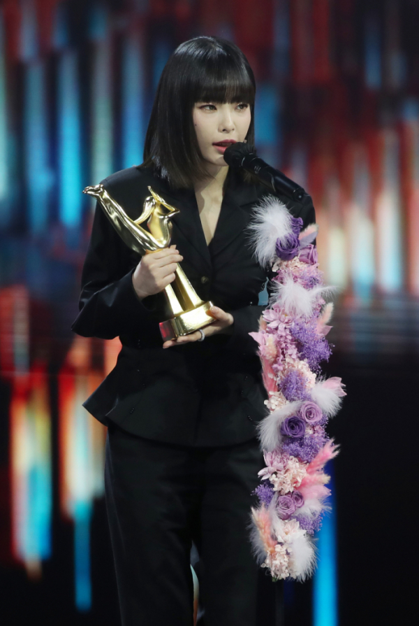 ▲헤이즈(사진=골든디스크 어워즈 사무국 제공)