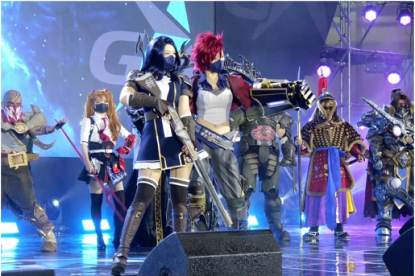 ▲지스타2021 코스프레 어워즈(사진제공=KBS)