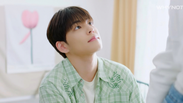 ▲DAY6 원필(사진제공=유튜브 콬TV 웹드라마 '일진에게 반했을 때' 방송 화면 캡처)