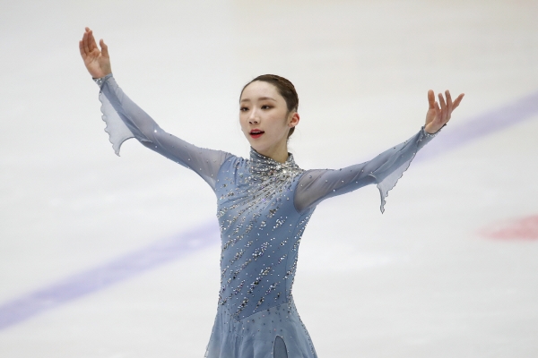 ▲(뉴시스) 2022 베이징동계올림픽 피겨스케이팅 여자 싱글 국가대표로 선출된 김예림(수리고)
