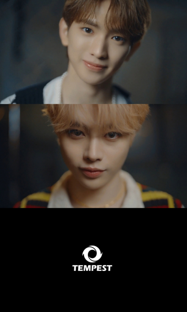 ▲템페스트 루X한빈(사진 = 위에화엔터테인먼트 제공)