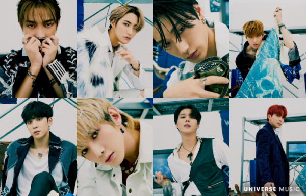 ▲유니버스 신곡 ATEEZ(에이티즈) ‘Don't Stop(돈 스탑)’ 콘셉트포토(사진제공=엔씨소프트(NC)/클렙(Klap))