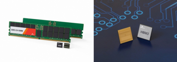 ▲SK하이닉스는 업계 최초로 DDR5와 HBM3 D램을 개발했다. 올해도 SK하이닉스는 차세대 고부가가치 제품에서 품질 경쟁력 확보할 방침이다.  (사진제공=SK하이닉스)