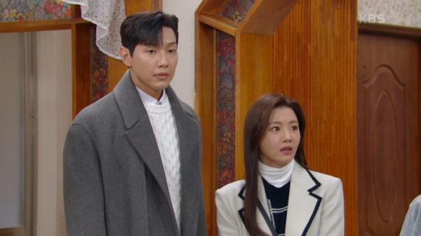 ▲'신사와 아가씨' 이영국(지현우), 박단단(이세희)(사진=KBS2 방송화면 캡처)