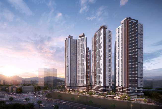 ▲대구 달서 푸르지오 시그니처 투시도. (자료제공=대우건설)