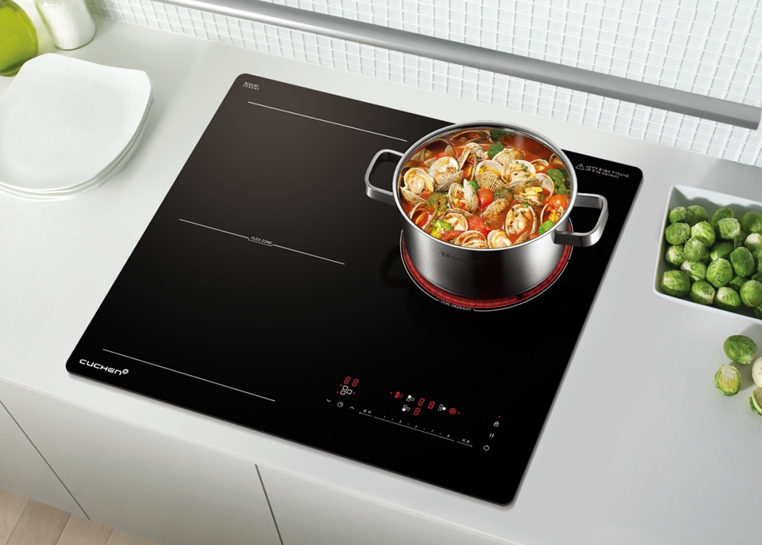 ▲쿠첸 기업간 거래(B2B)용 전기레인지. (사진제공=쿠첸)