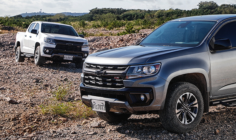 ▲쉐보레 콜로라도가 수입 픽업트럭 가운데 처음으로 누적 등록 1만 대를 돌파했다. (사진제공=한국지엠)