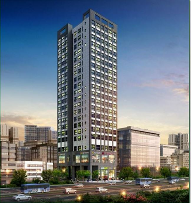 ▲'디케이밸리뷰 용산' 조감도 (출처='DK밸리뷰 용산' 분양 홈페이지)