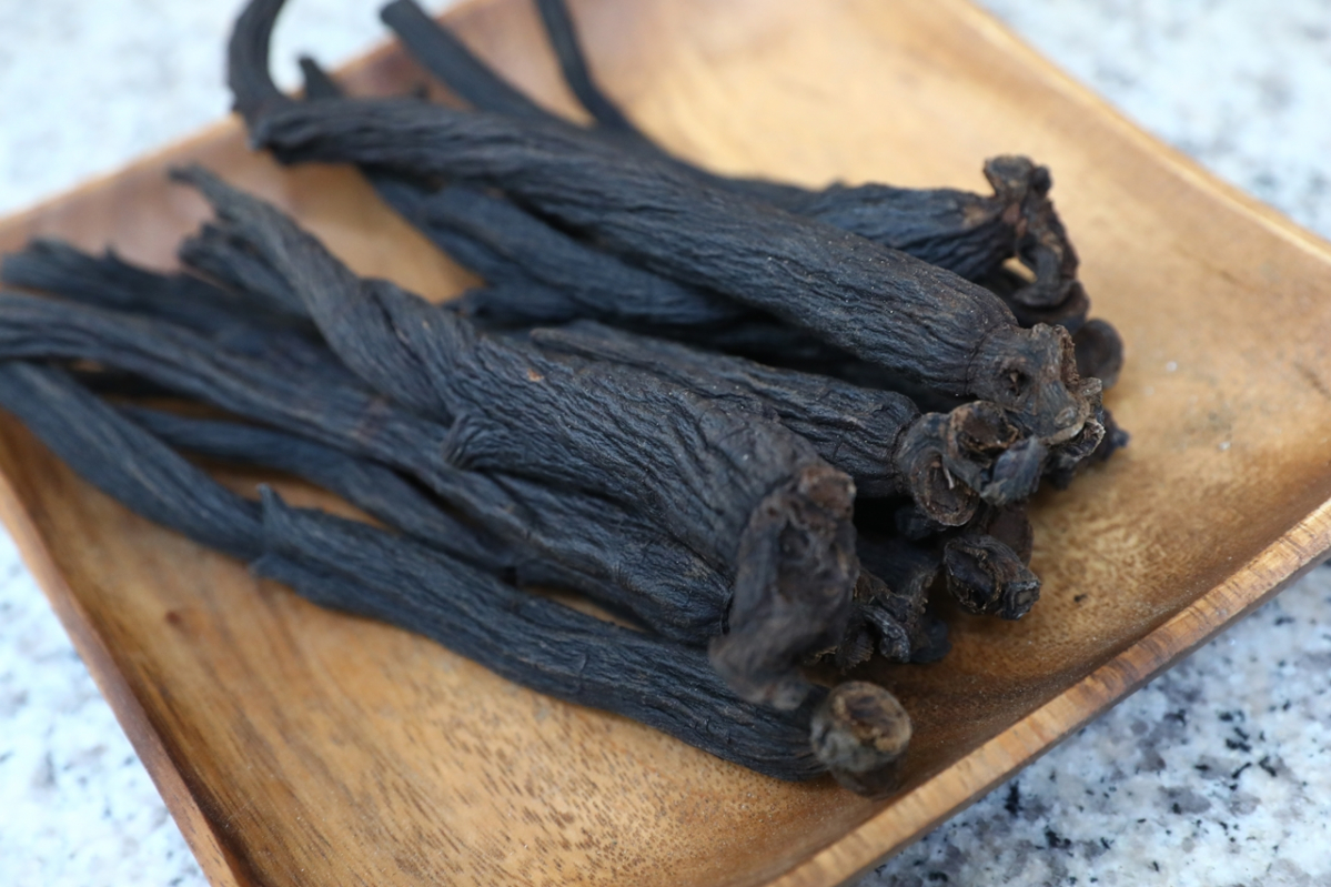 ▲농촌진흥청이 개발한 제조기술로 만든 흑삼. (사진제공=농촌진흥청)
