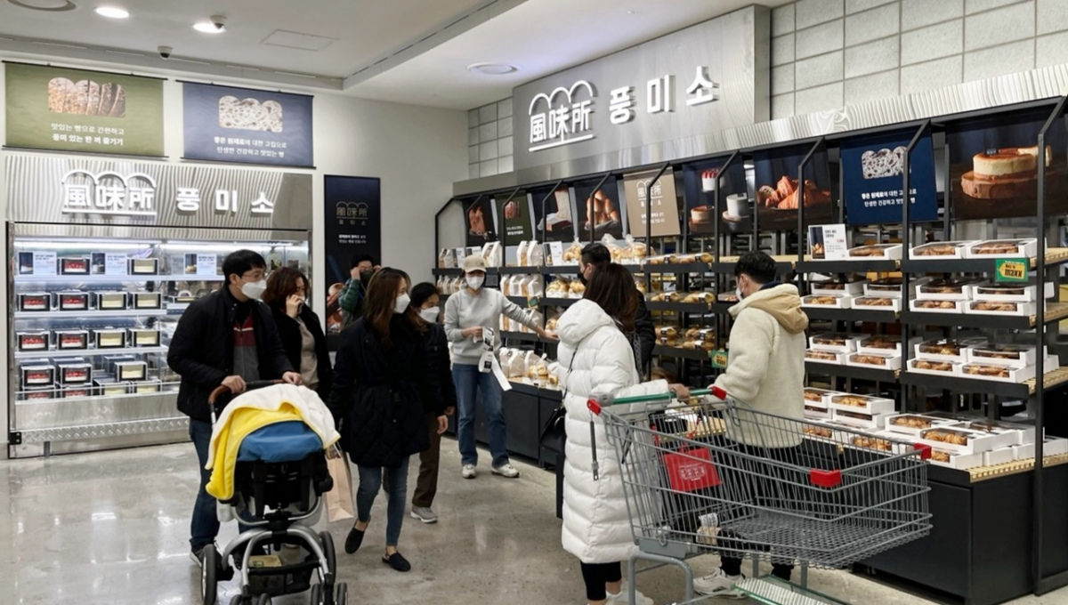 ▲롯데마트 맥스 상무점 풍미소 매장. (사진제공=롯데마트)