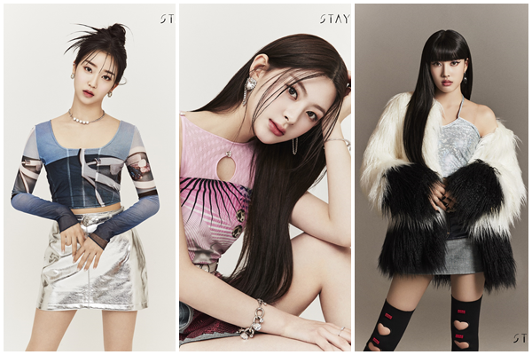 ▲스테이씨 수민ㆍ세은ㆍ윤(사진 = 하이업엔터테인먼트 제공)