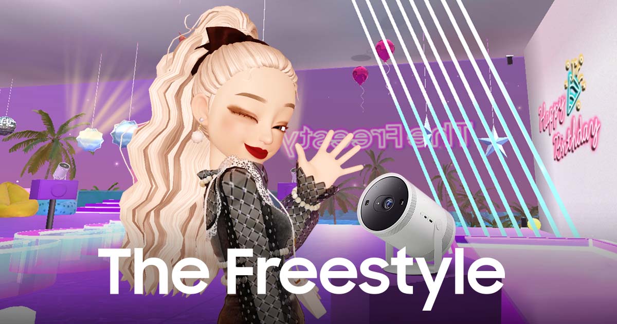 ▲'The Freestyle 월드맵' 이미지 (사진제공=삼성전자)