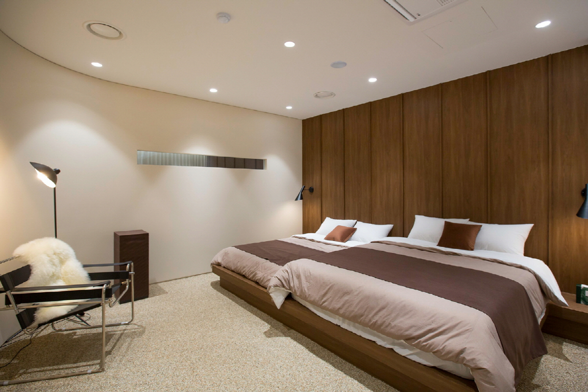 ▲코웨이의 체험형 매장 '코웨이 슬립케어 잠' 내부. (사진제공=코웨이)