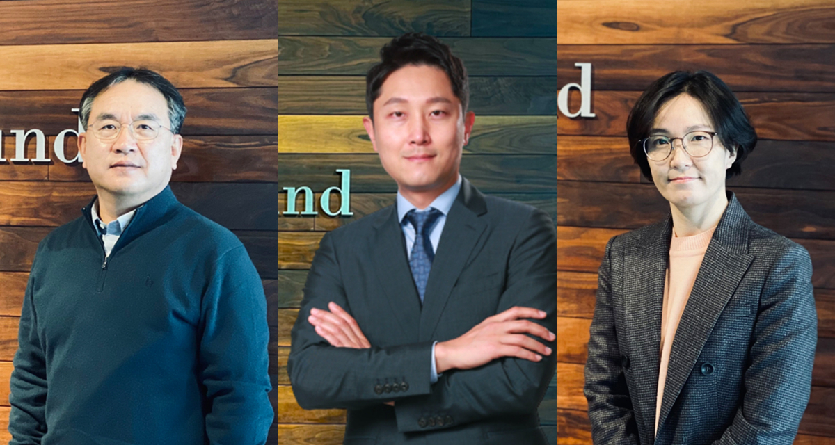 ▲왼쪽부터 이상철 금융플랫폼운영실장, 한명윤 구조화금융실장, 장정화 법무실장 (사진제공=어니스트펀드)