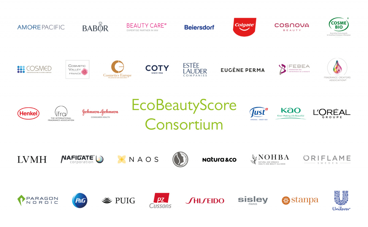 ▲에코뷰티스코어(EcoBeautyScore) 컨소시엄 가입업체 (아모레퍼시픽)
