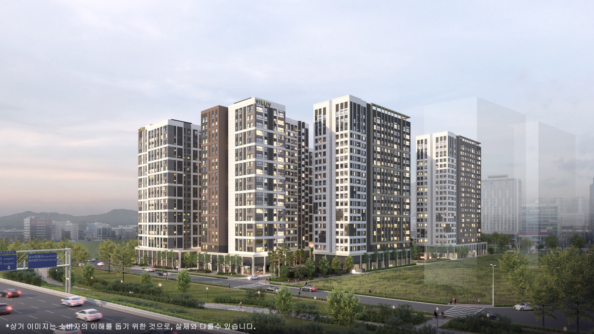 ▲‘빌리브 명지 듀클래스’ 투시도(자료제공=신세계건설)
