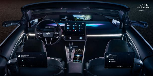 ▲하만의 커넥티드카 시스템 (사진제공=하만)