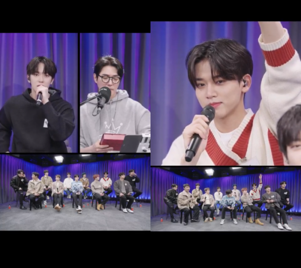 ▲오메가엑스(사진 = 네이버 NOW. ‘점심어택’ 영상 캡처)