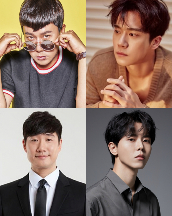 ▲이상민, 하석진, 배성재, 주우재(사진제공=각 소속사)