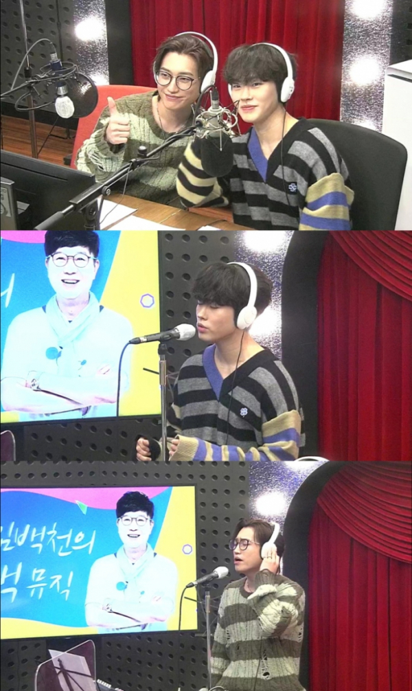 ▲국가단 이병찬X손진욱(사진 = KBS 2Radio '임백천의 백 뮤직' 제공, 보이는 라디오 캡처)