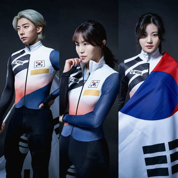 ▲곽윤기(왼쪽부터), 김아랑, 이유빈(사진제공=대한체육회)