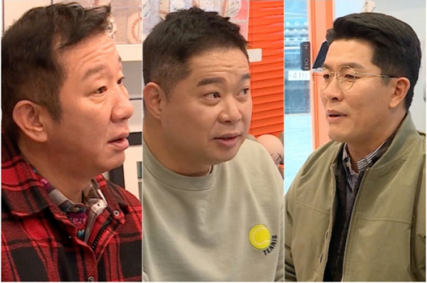 ▲허재(왼쪽부터), 현주엽, 김병현(사진제공=KBS)