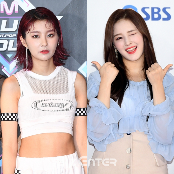 ▲모모랜드 혜빈, 낸시(비즈엔터DB)