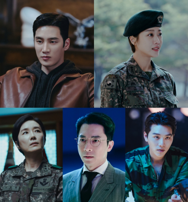 ▲'군검사 도베르만' 인물관계도(사진제공=tvN)