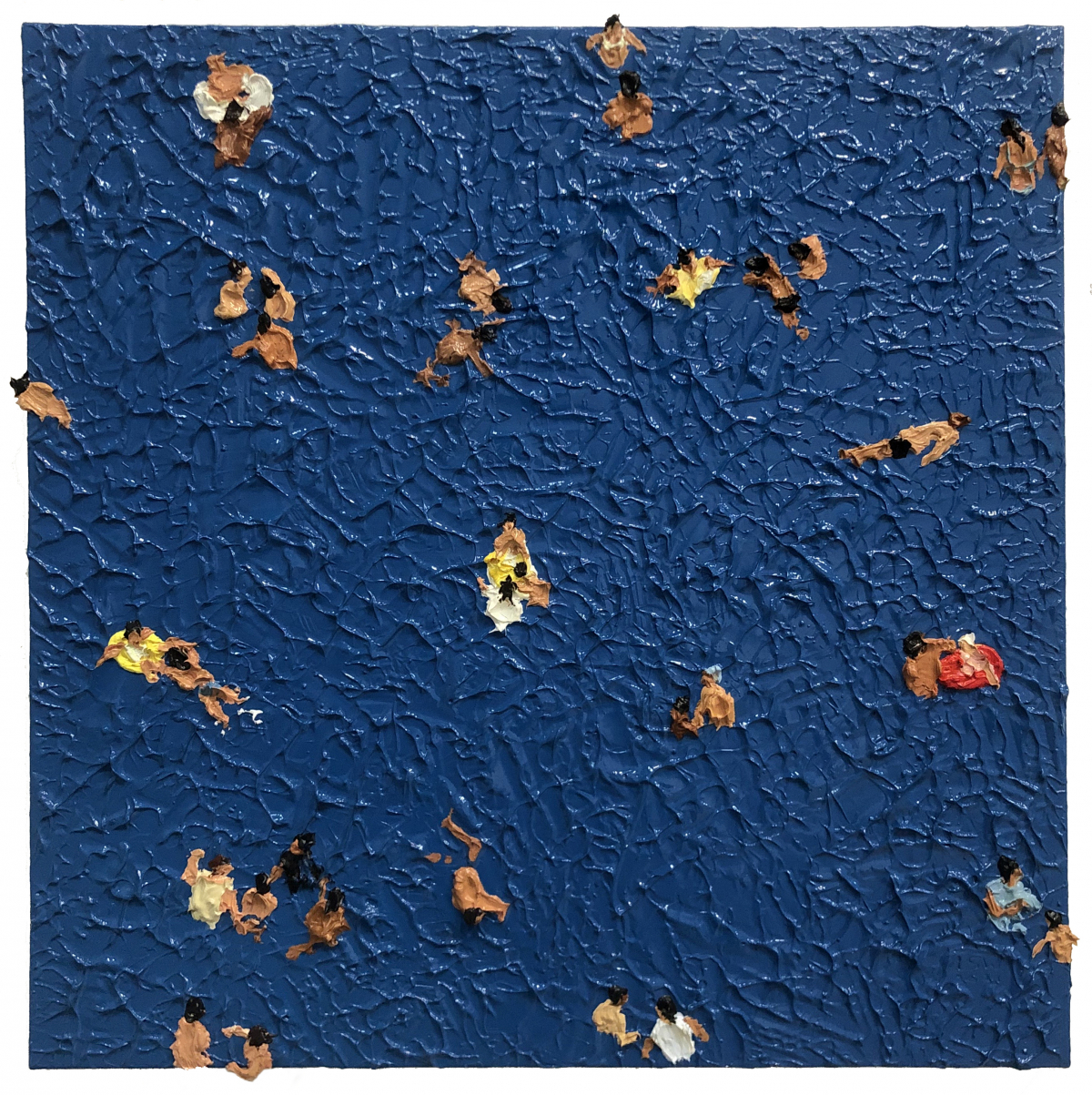 ▲이상원 작가의 'Floating People on the sea' (사진제공=비트리갤러리)