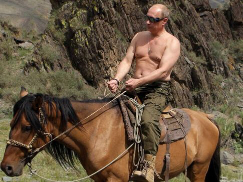 ▲2018년 크렘린이 공개한 푸틴 대통령의 여름 휴가 사진.
