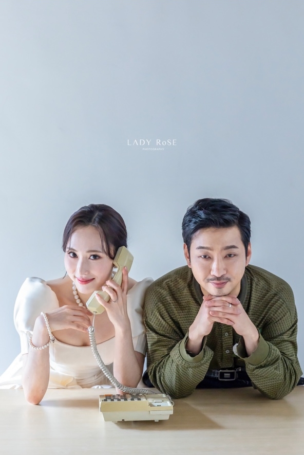 ▲정찬민, 임수현 결혼(사진=레이디로즈 스튜디오 제공)