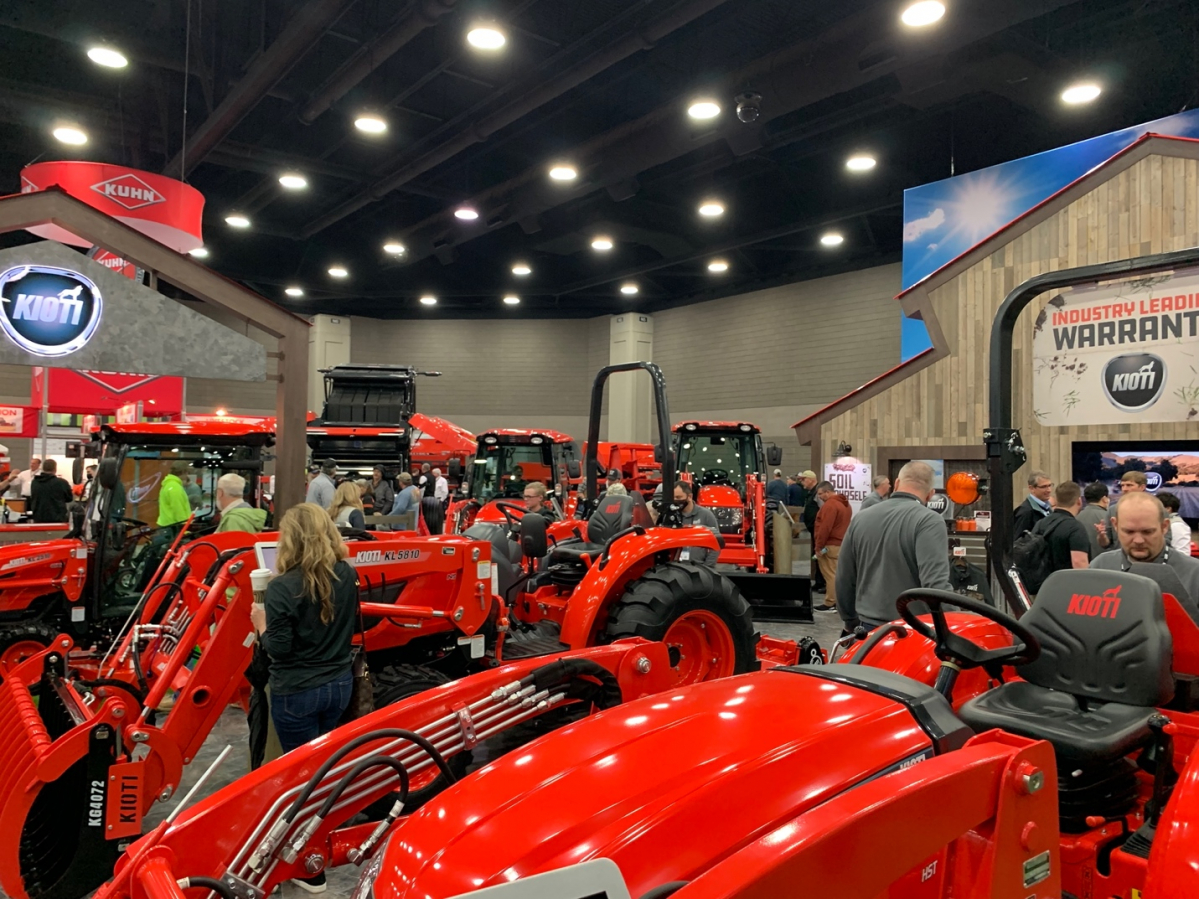 ▲대동이 2월 16~19일 진행된 북미 최대 농기계 전시회인 ‘루이빌 농기계 전시회’ 참가했다. (사진제공=대동)
