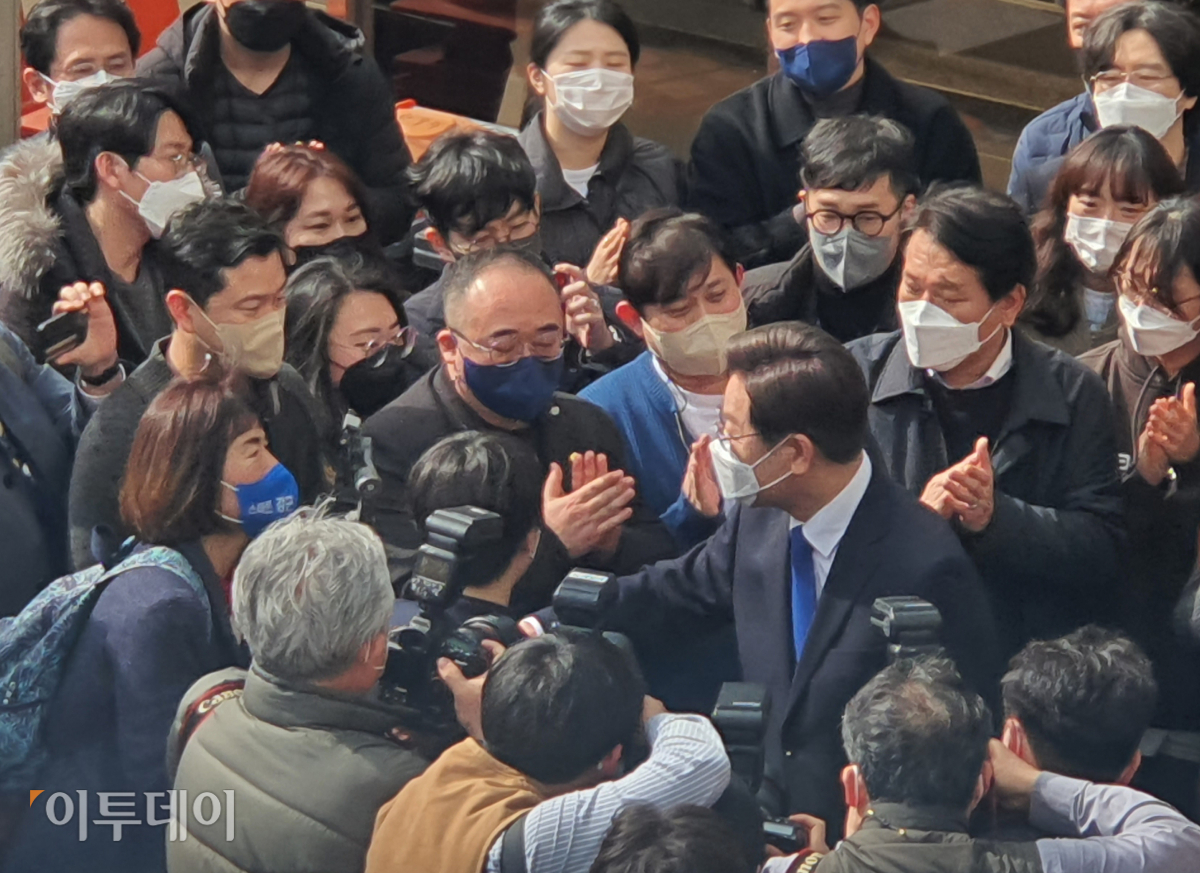 ▲이재명 더불어민주당 대선후보.  (유혜림 기자 @wiseforest)