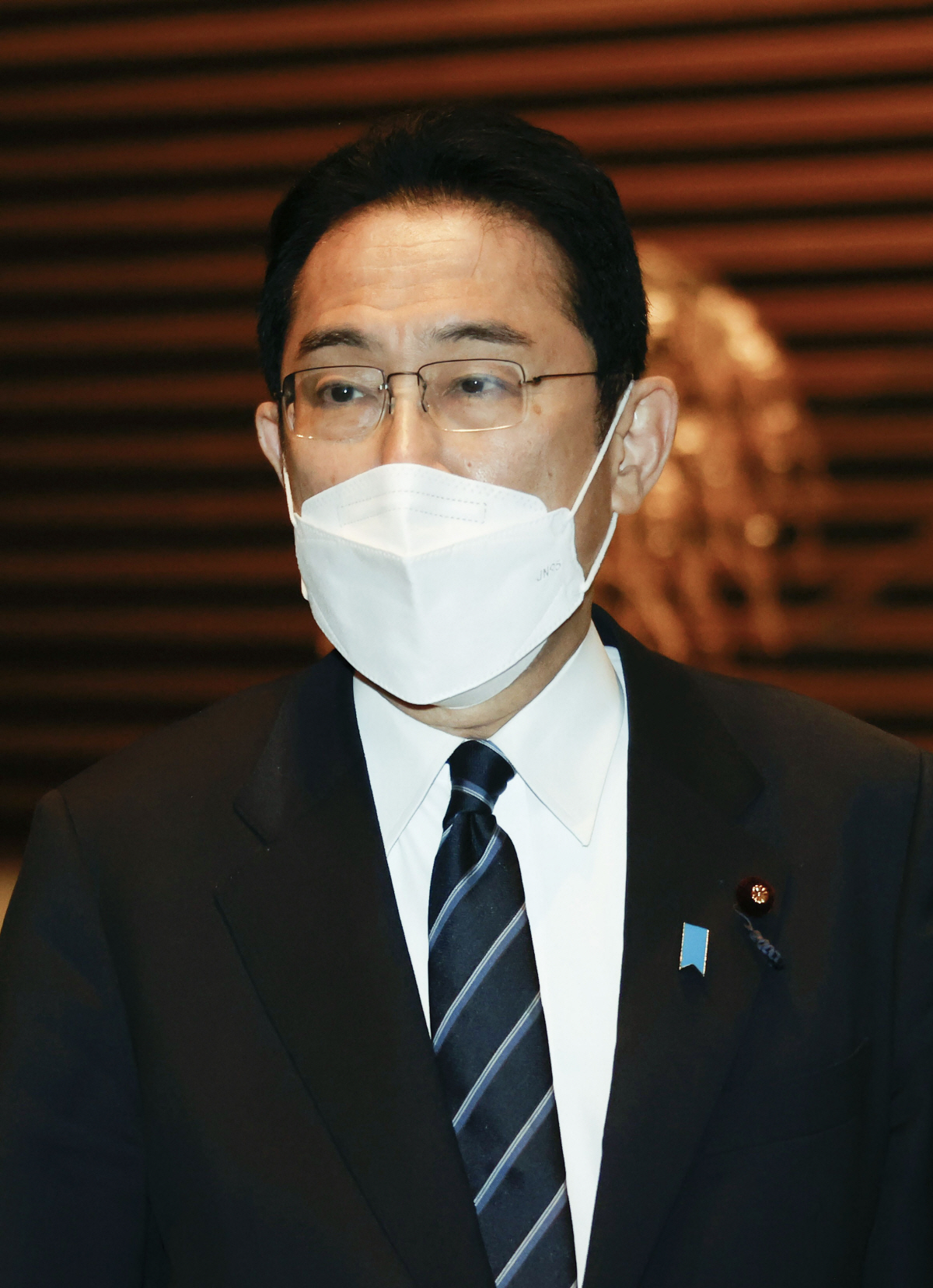 ▲3.17 지진 발생 후 기자회견 하는 기시다 후미오 일본 총리. AP뉴시스
