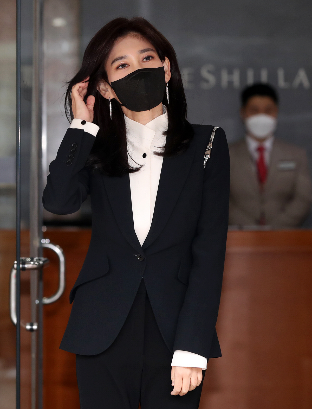 ▲이부진 호텔신라 대표이사 사장이 17일 오전 서울 중구 호텔신라 장충사옥에서 열리는 제49기 정기 주주총회에 참석하고 있다. (뉴시스)
