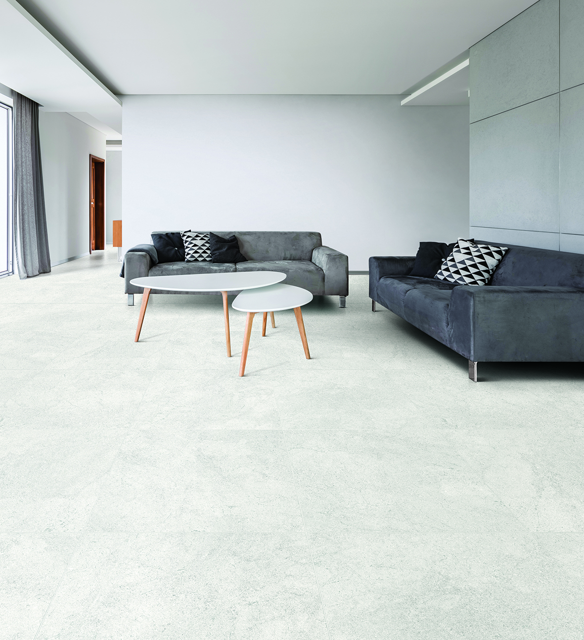 ▲친환경 바닥재 ‘명가 2.2’가 적용된 인테리어. (사진제공=현대L&C)