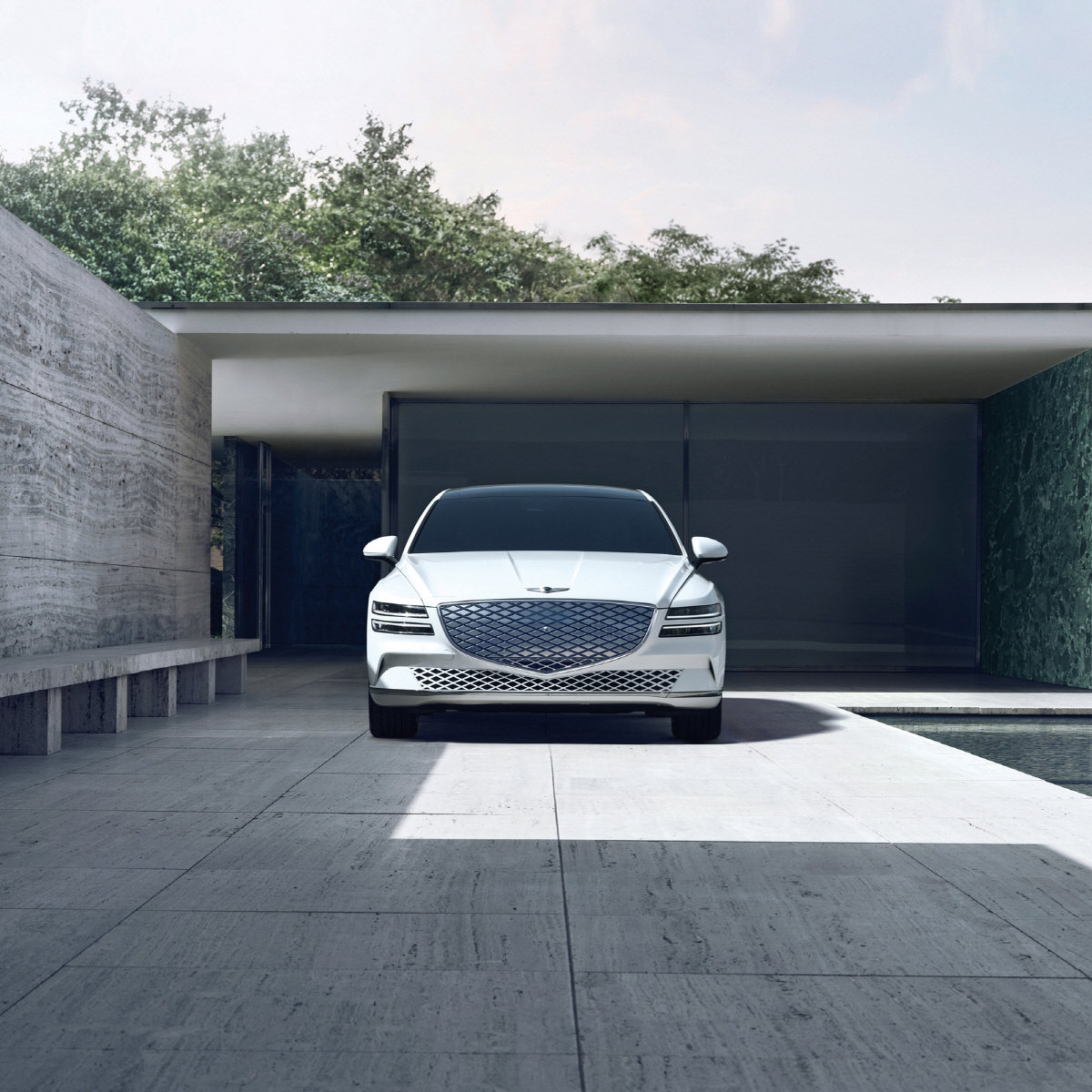 ▲제네시스 G80 전기차. 뉴시스
