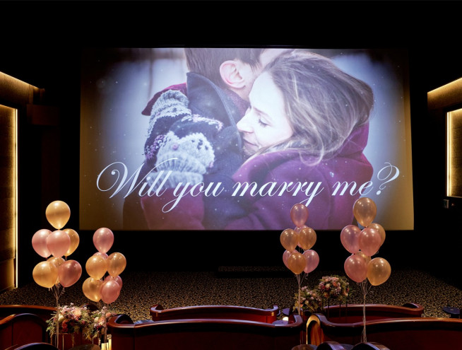 ▲롯데호텔 서울의 ‘The Only Scene for Proposal’ 프러포즈 패키지 연출 모습.(사진제공=롯데호텔)