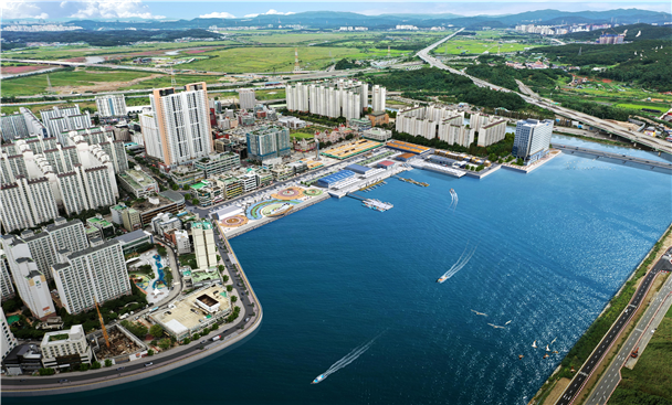 ▲2026년 준공 후 월곶포구 조감도. (사진제공=해양수산부)