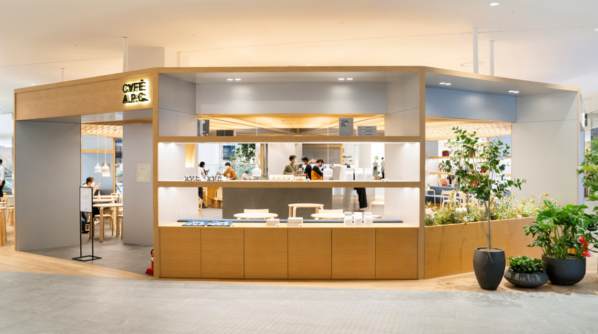 ▲롯데백화점 동탄점에 들어선 아페세 카페. (아페세)