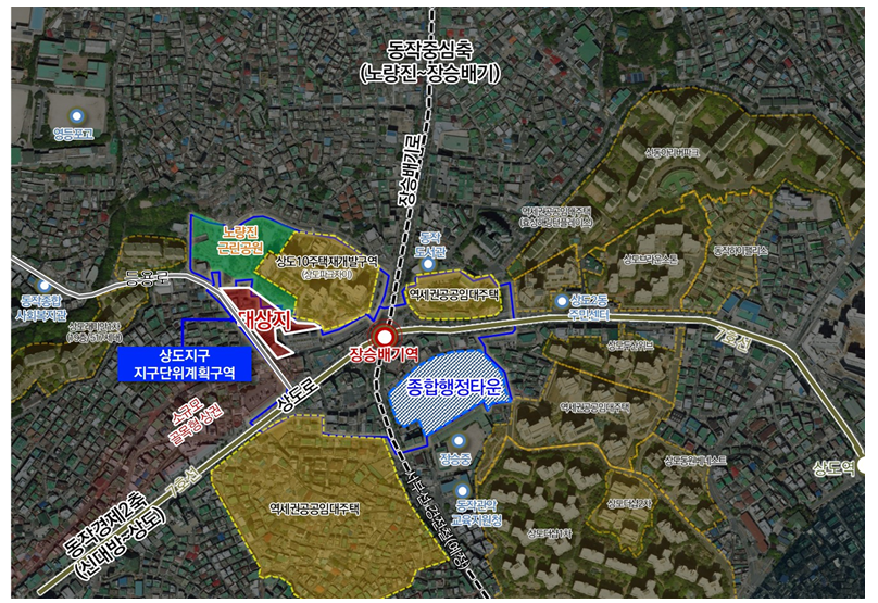 ▲위치도 (상도동 363-117 일원) (사진제공=서울시)
