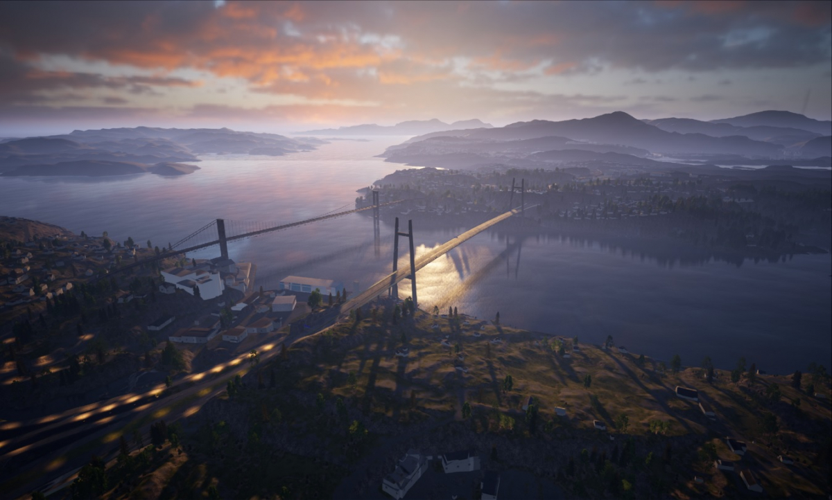 ▲노르웨이 Rv.555 고속도로 건설 프로젝트 조감도 (사진제공=한국무역보험공사)