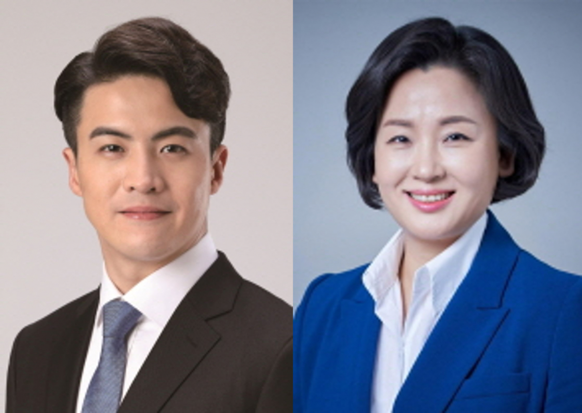 ▲더불어민주당 오영환ㆍ이수진(비례) 의원.