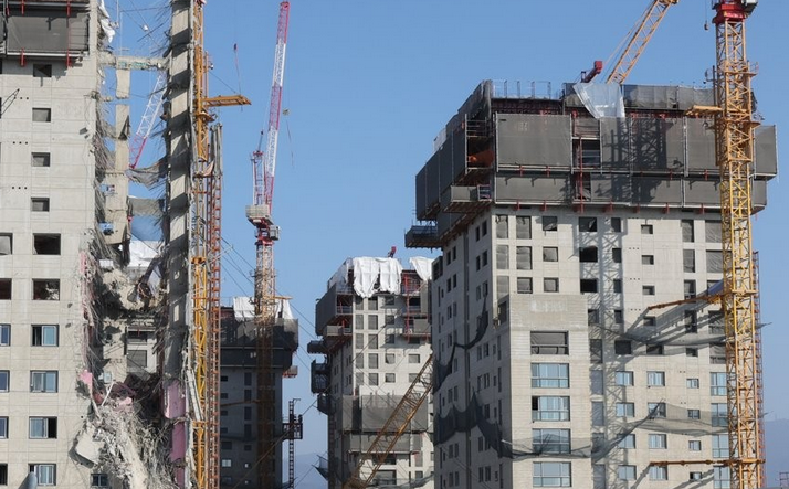 ▲광주 화정아이파크 아파트 신축공사 붕괴사고 현장 (사진 = 연합뉴스)