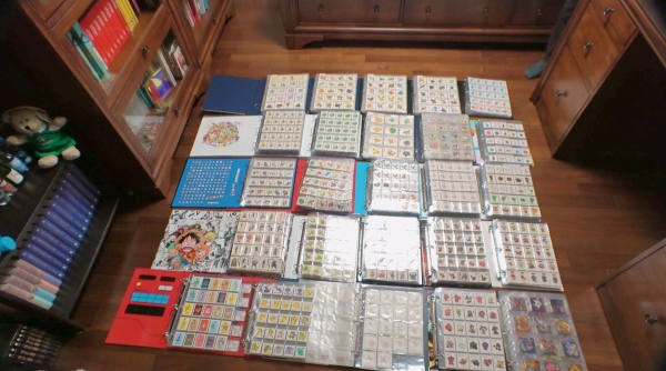 ▲띠부띠부씰 2만장 수집가(사진제공=SBS)