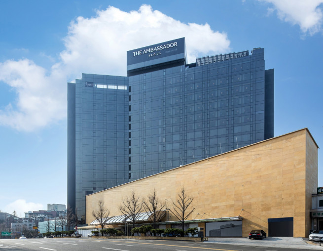 ▲서울 장충동 앰배서더 풀만 서울 전경. (자료제공=쌍용건설)