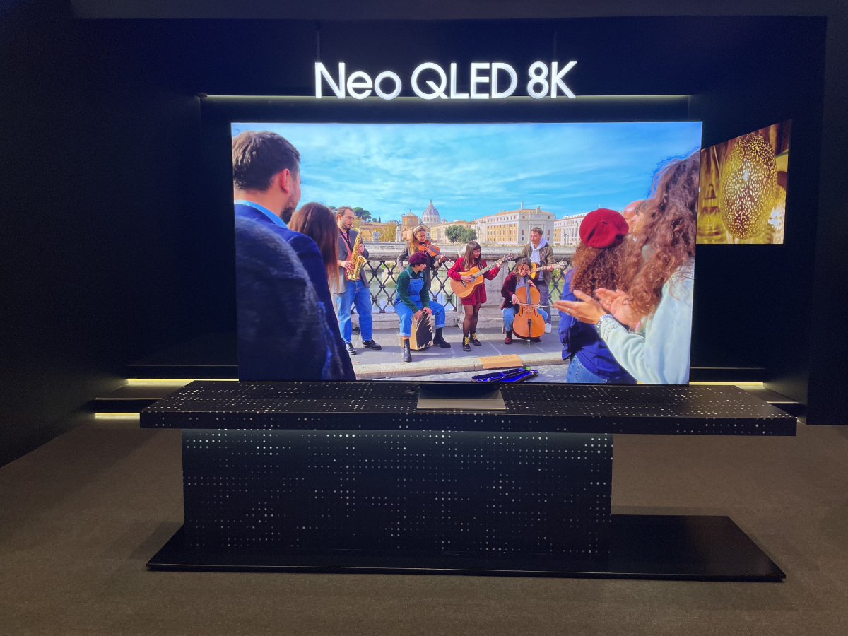 ▲2022년 삼성 Neo QLED 8K  (강태우 기자 burning@)