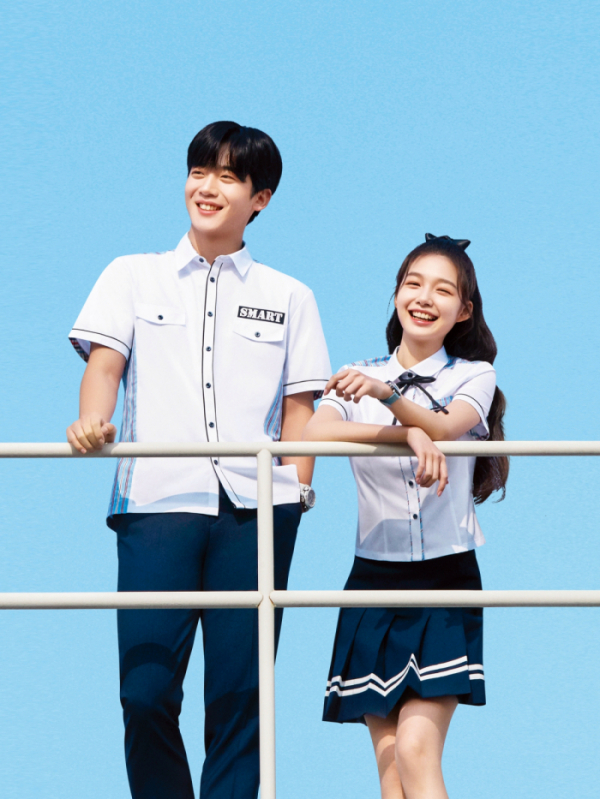 ▲김요한X김이온(사진 = 스마트학생복 제공)