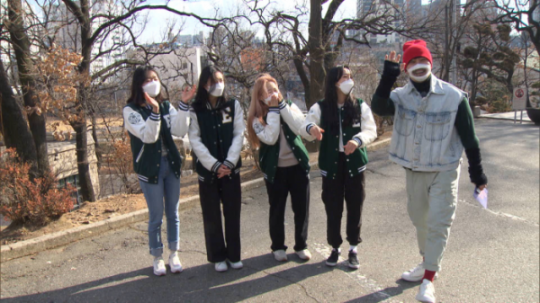 ▲이대 댄스동아리 만난 KCM(사진제공=KBS)