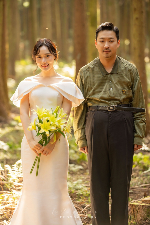 ▲정찬민, 임수현 결혼(사진=제주 이성광포토그라피 제공)